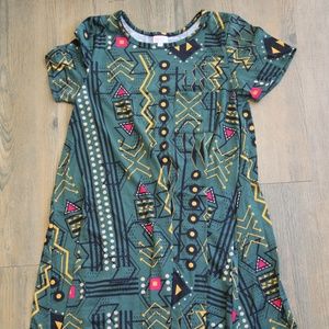 Lularoe Carly Arrow Geometrical Pattern